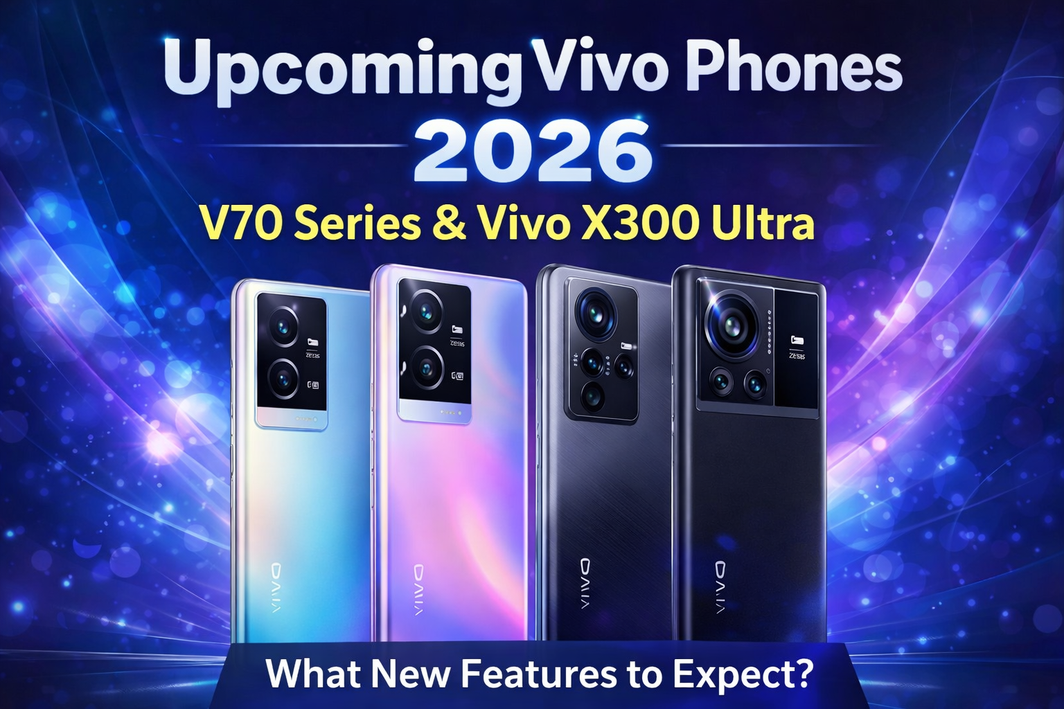 Upcoming Vivo V70 Series and Vivo X300 Ultra smartphones expected to launch in 2026